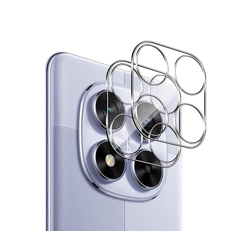 Protector de lente trasero de vidrio templado para cámara Xiaomi Redmi Note 14 Pro 5G Xeptio