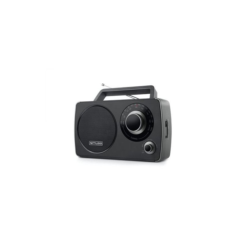 Radio portátil Muse M 075 - Negro