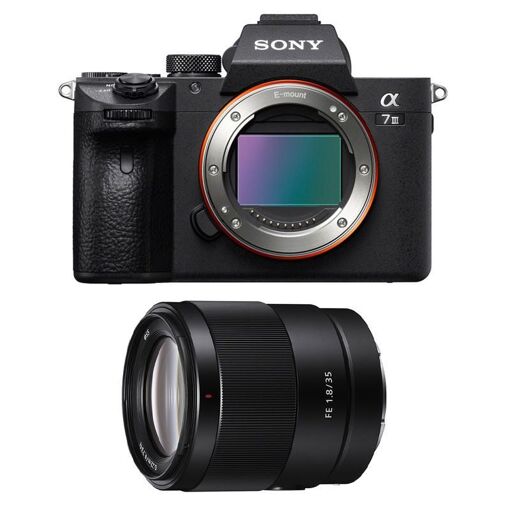 Sony Hybrid Alpha 7 III + FE 35mm f/1.8 Lens