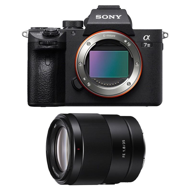 Sony Hybrid Alpha 7 III + Objetivo FE 35mm f/1.8