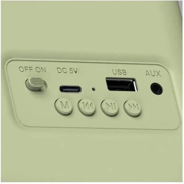 Haeger Portable Bluetooth Radio (Size: X, Color: Retro, Capacity: N/A)