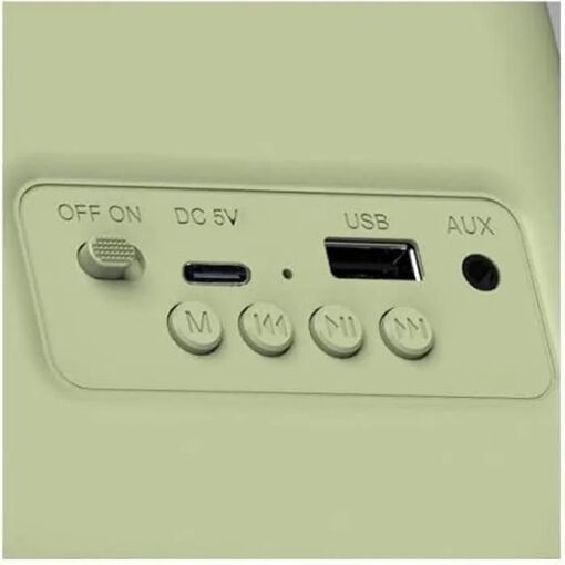 Haeger Portable Bluetooth Radio (Size: X, Color: Retro, Capacity: N/A)