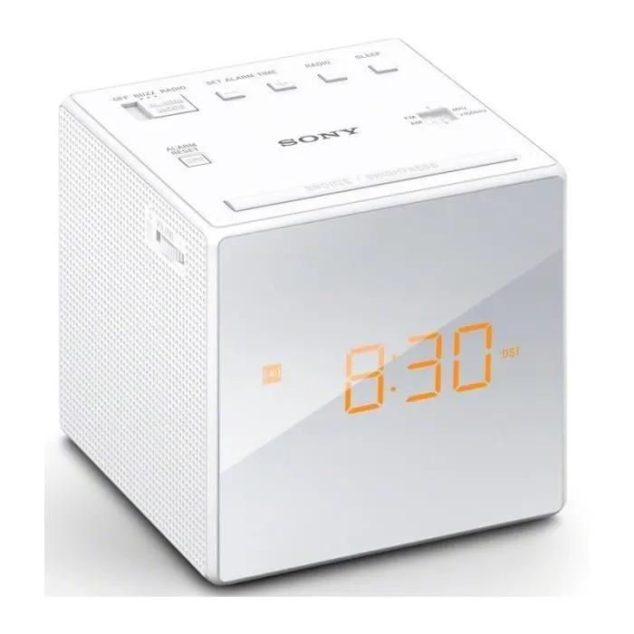 Reloj despertador digital Sony ICFC1W