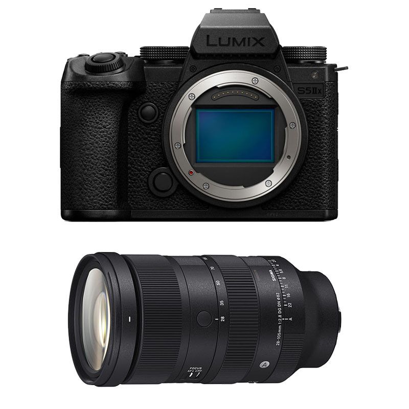 Panasonic Lumix S5 Mark II X + Objetivo Sigma 28-105mm f/2.8 Art