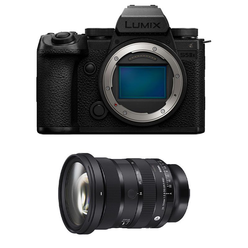 Panasonic Lumix S5 Mark II X + Objetivo Sigma 24-70mm f/2.8 DG DN II ART
