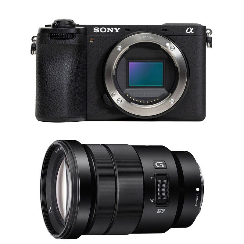 Sony Alpha 6700 Hybrid Camera - 18-105mm f/4 Lens - 26MP - 4K - 5-Axis Stabilization