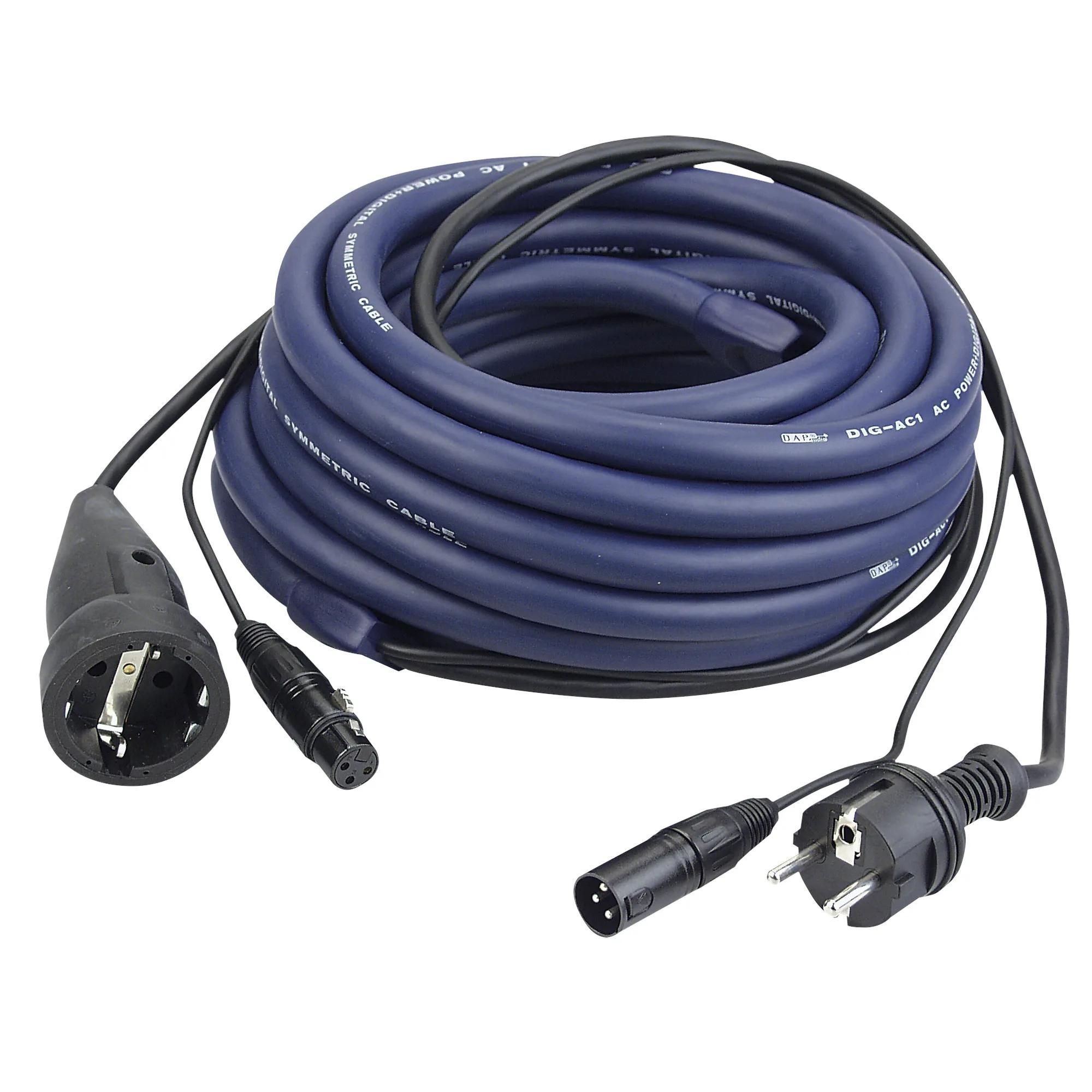Dap Audio Combined Cable Schuko and XLR 6m