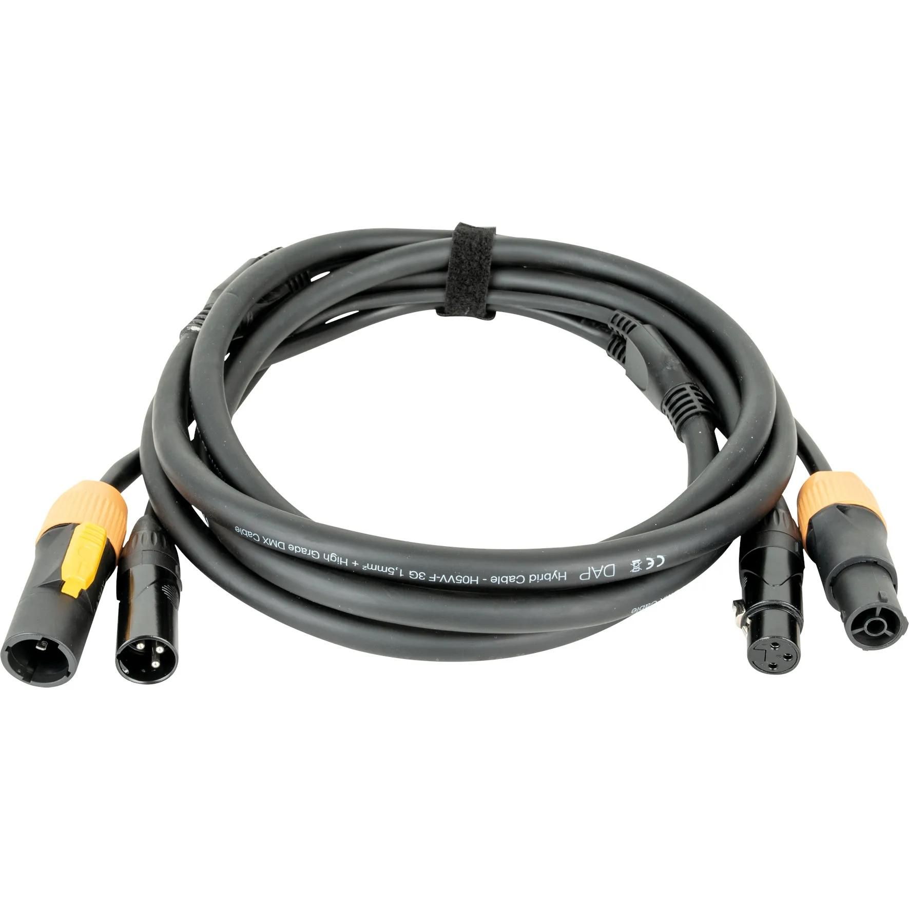 Dap Audio Hybrid Power Pro True & XLR Cable 3m