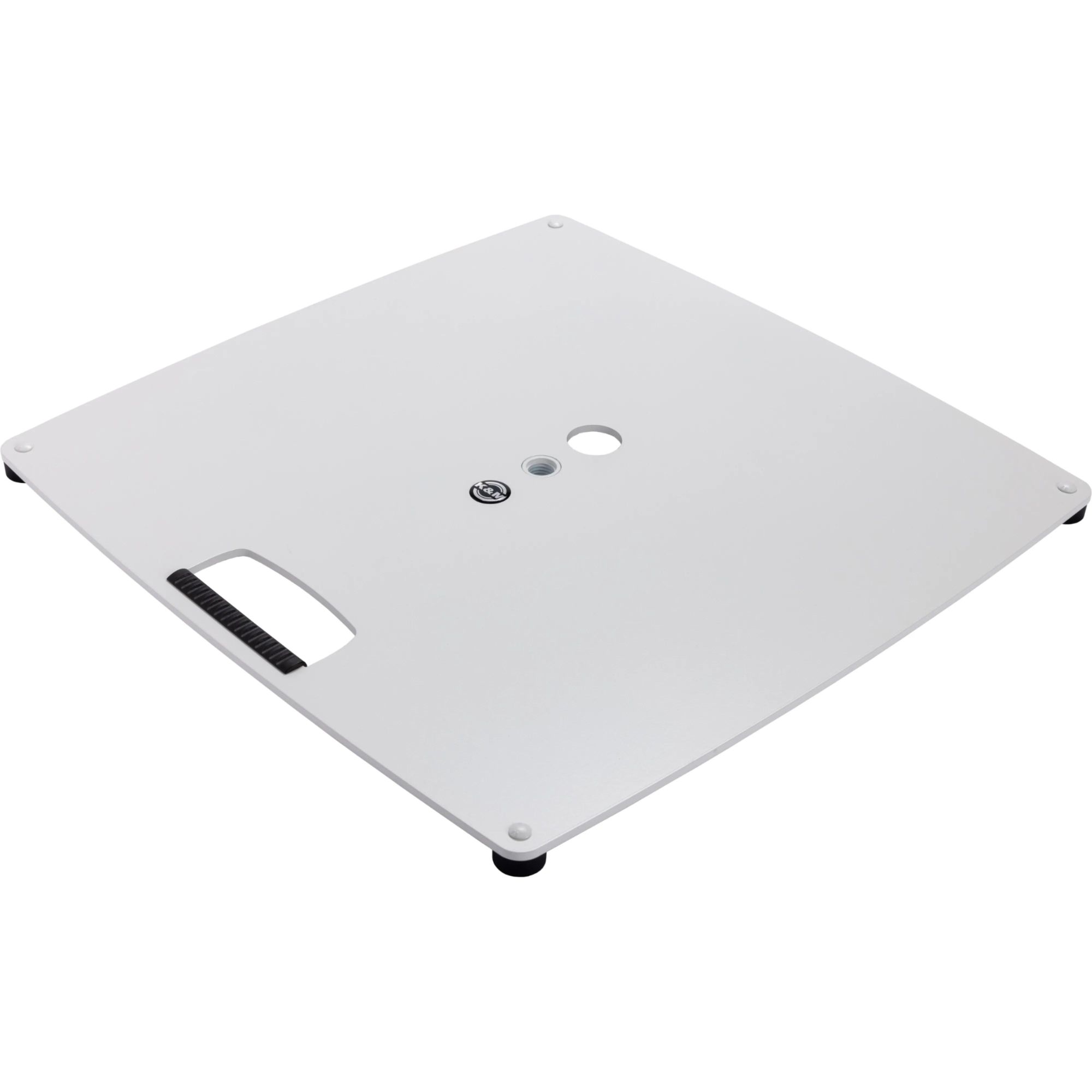 Plaque de base Konig & Meyer L, Blanc pur