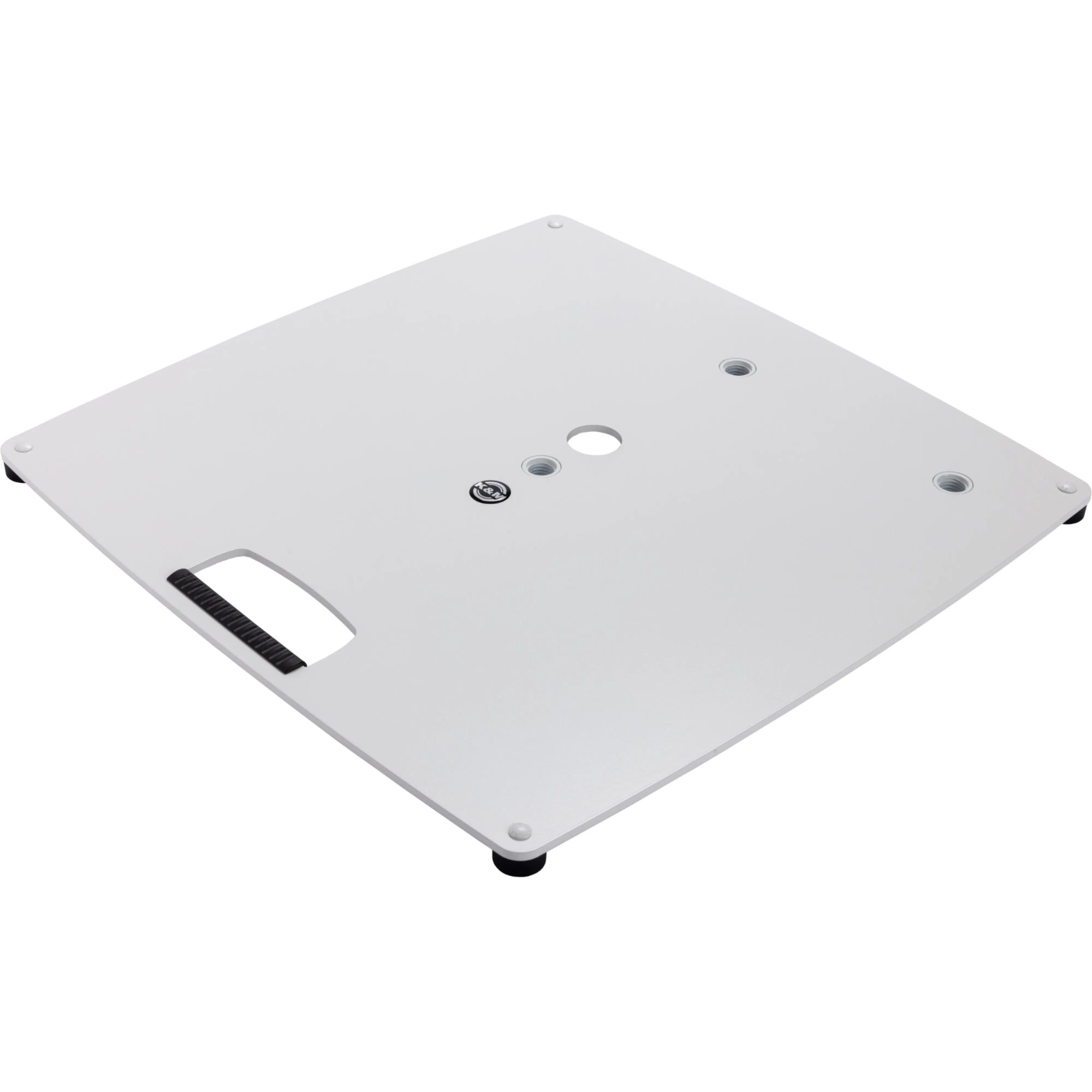 König & Meyer L Base Plate (3 x M 20) Pure White