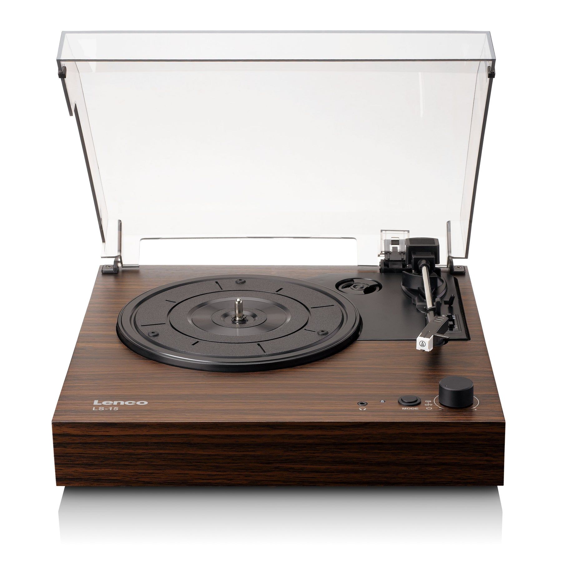 Lenco LS-15WD Vinyl Turntable with Bluetooth and Built-in Speakers