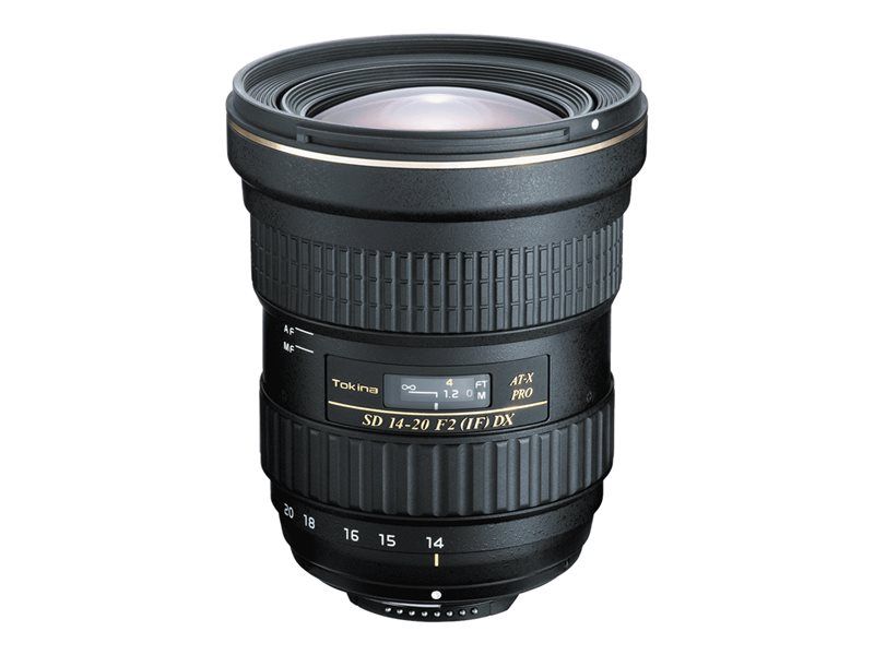 Objectif Tokina AT X - Fonction Zoom - 14-20 mm - f/2.0 PRO DX - Monture Nikon F