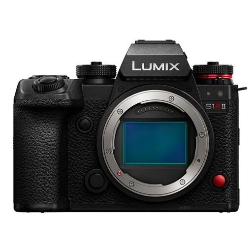 Panasonic Lumix S1R II Hybrid Camera Body, Black