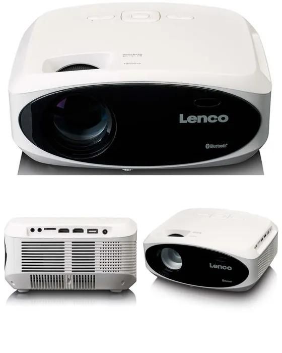 Proyector portátil Lenco LPJ-900 - Full HD 1080p - 9000 lúmenes - Bluetooth 5.0