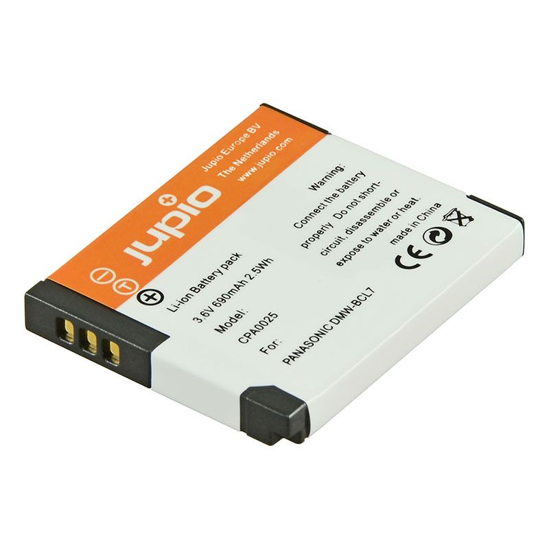 Batería Jupio compatible con Panasonic BCL7E (Tamaño: AA, Color: Negro, Capacidad: 2800 mAh)