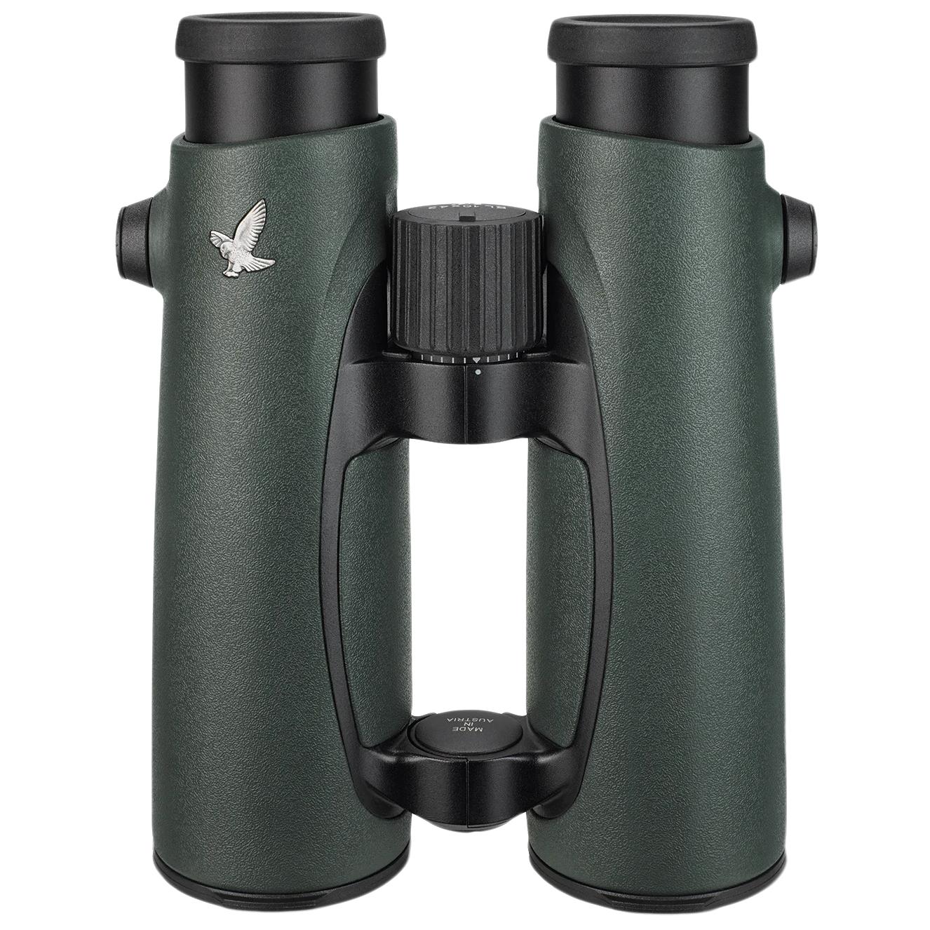 Swarovski Optik EL 42 Binoculars, 10x Magnification, Black and Green Triangular Prism