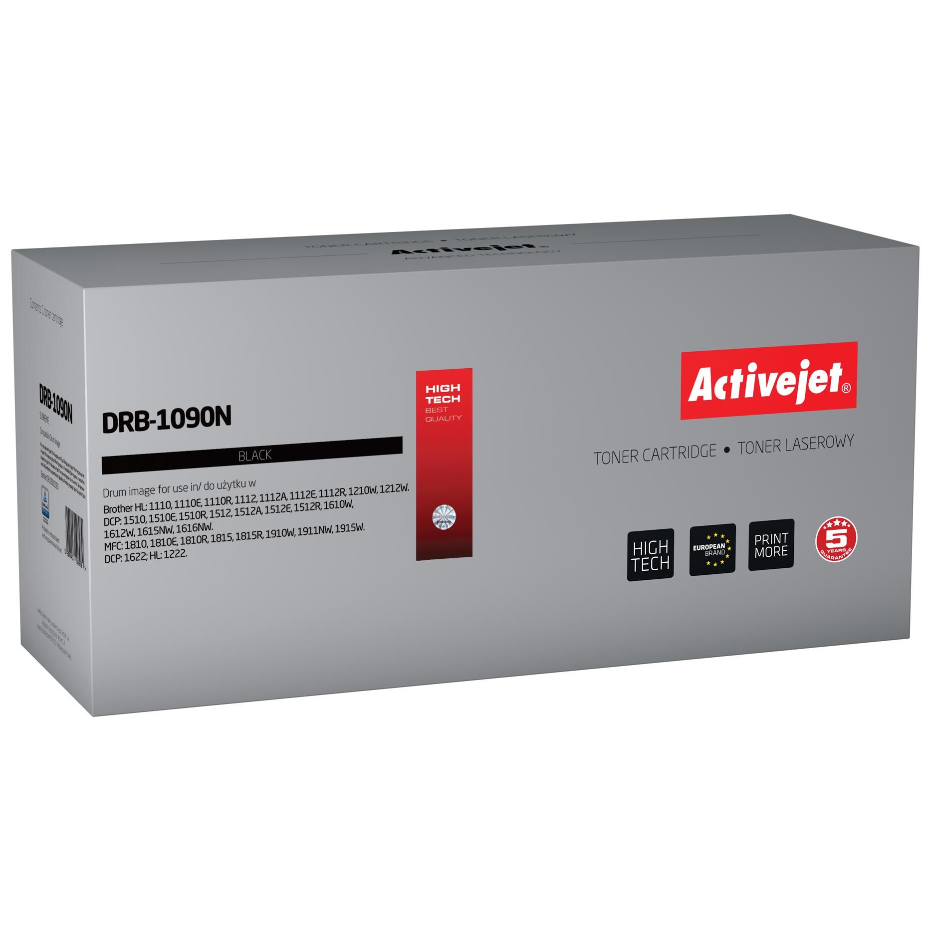 Activejet DRB-1090N Drum (Replacement for Brother DR-1090; Supreme; 10,000 Pages; Black)