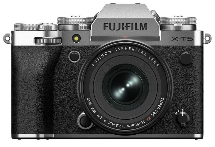 Fujifilm X-T5 Hybrid Camera Silver + XF 16-50mm f/2.8-4.8 R LM WR Lens