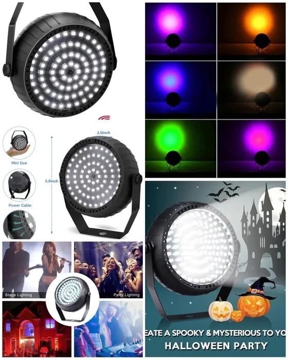 Mini Strobe Light 78 RGB LEDs DMX Control Disco Party Light