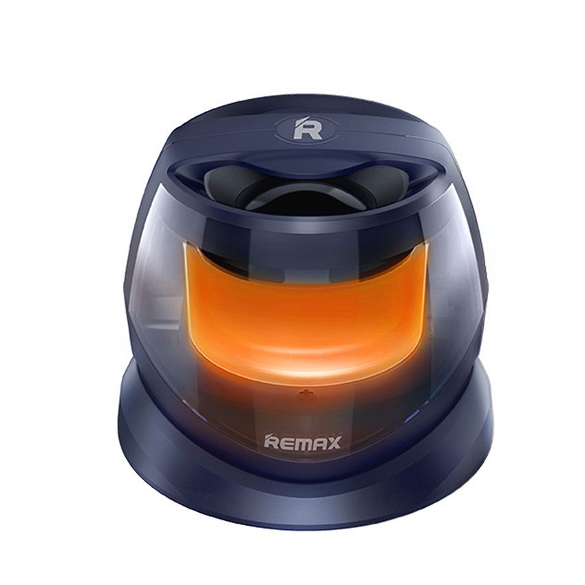LICHIFIT Magnetic Bluetooth Speaker with RGB Lighting and Phone Stand - Blue