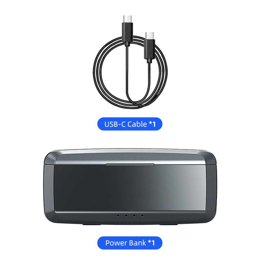 Compartiment Chargeur de Batterie pour DJI OSMO Action 5 Pro, Alimentation Mobile à Chargement Rapide
