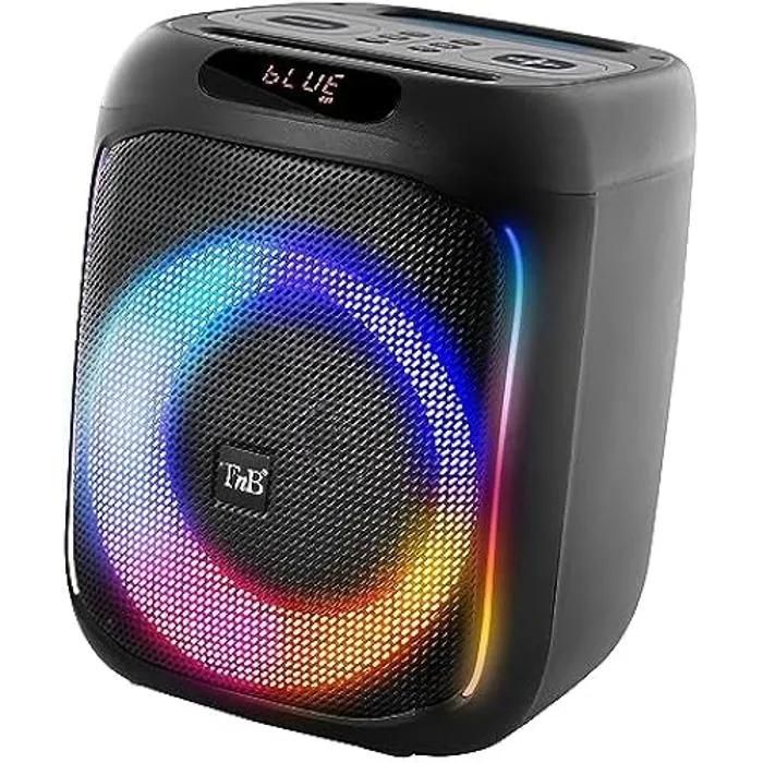 TNB Cube Blaster Wireless Speaker - 40W, Bluetooth 5.0, RGB Modes