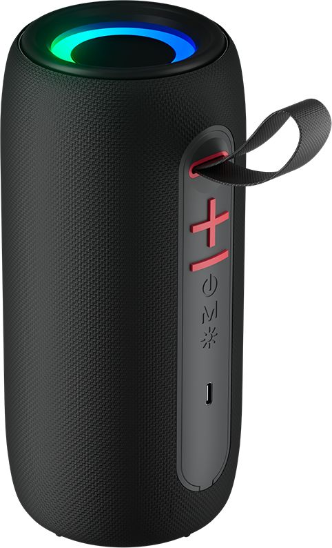 BIGBEN CONNECTED Bluetooth® Vibe 10W Bright Black Speaker