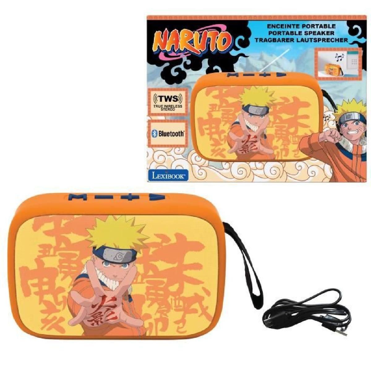 Altavoz Bluetooth portátil Lexibook Naruto