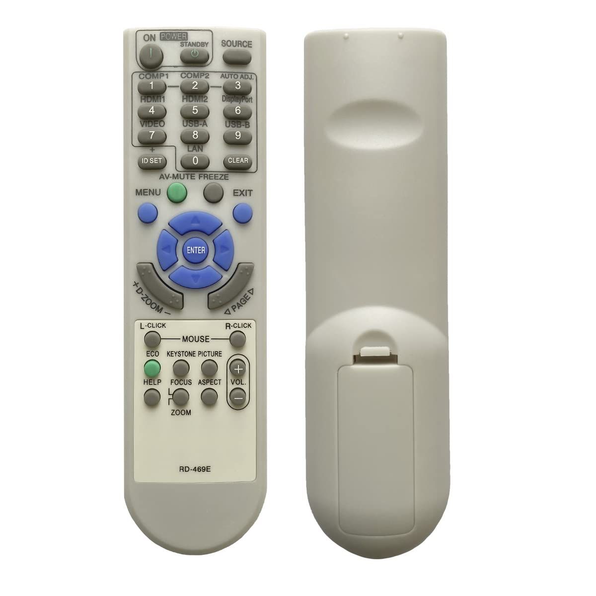 NEC Projector Remote Control (M402W, M362W, and more)