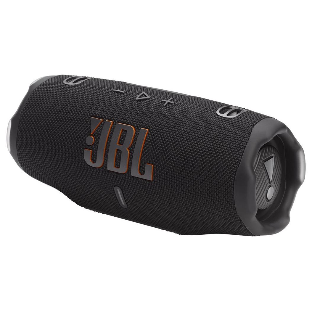 JBL Charge 6 Portable Speaker - 40W, Bluetooth, App-Controlled, Black