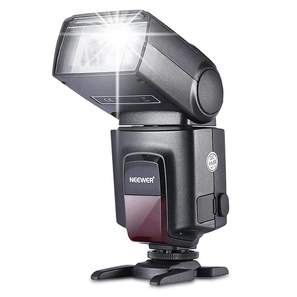 Neewer TT560 Flash for Canon, Nikon, Sony, Panasonic, Olympus, Fujifilm, Pentax, Sigma, Minolta, Leica and Other SLR DSLR Cameras and Film Cameras