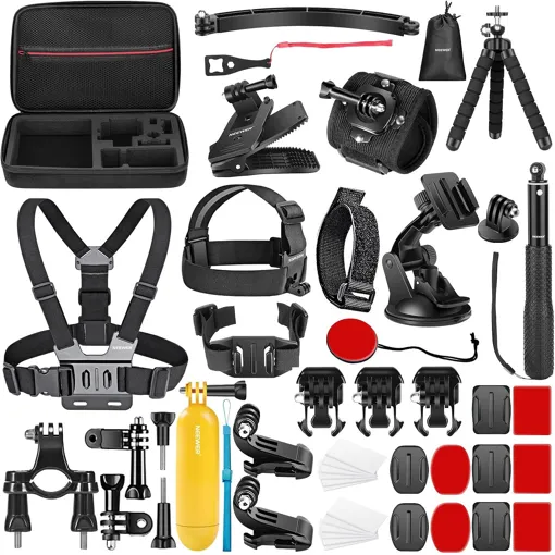 Kit de accesorios Neewer 50 en 1 para cámara de acción