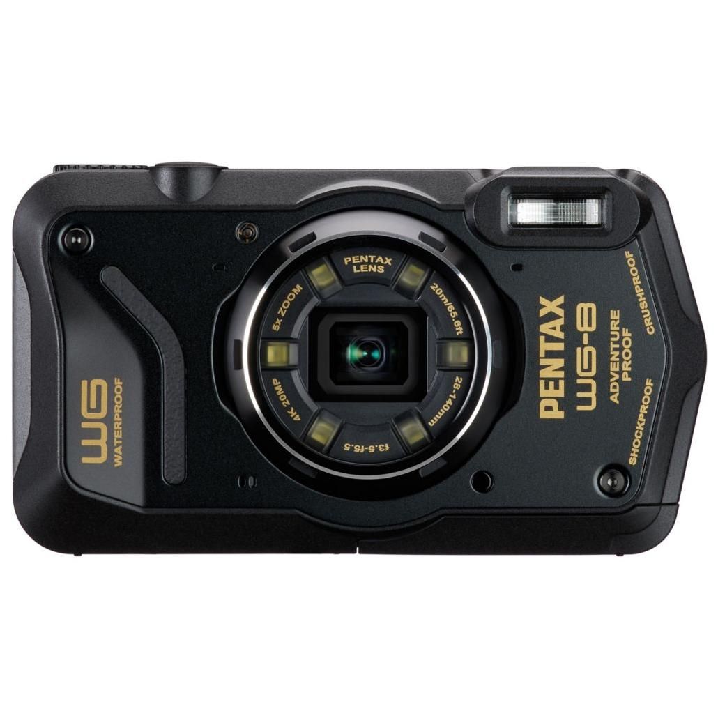 Pentax WG-8 Compact Camera Black