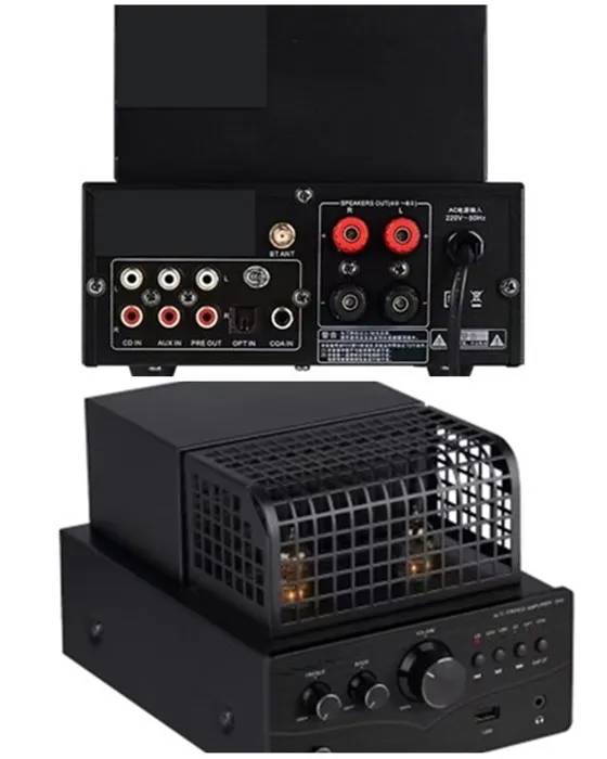 Audio Club TA-120 Stereo Tube Amplifier - 120W - Bluetooth - USB