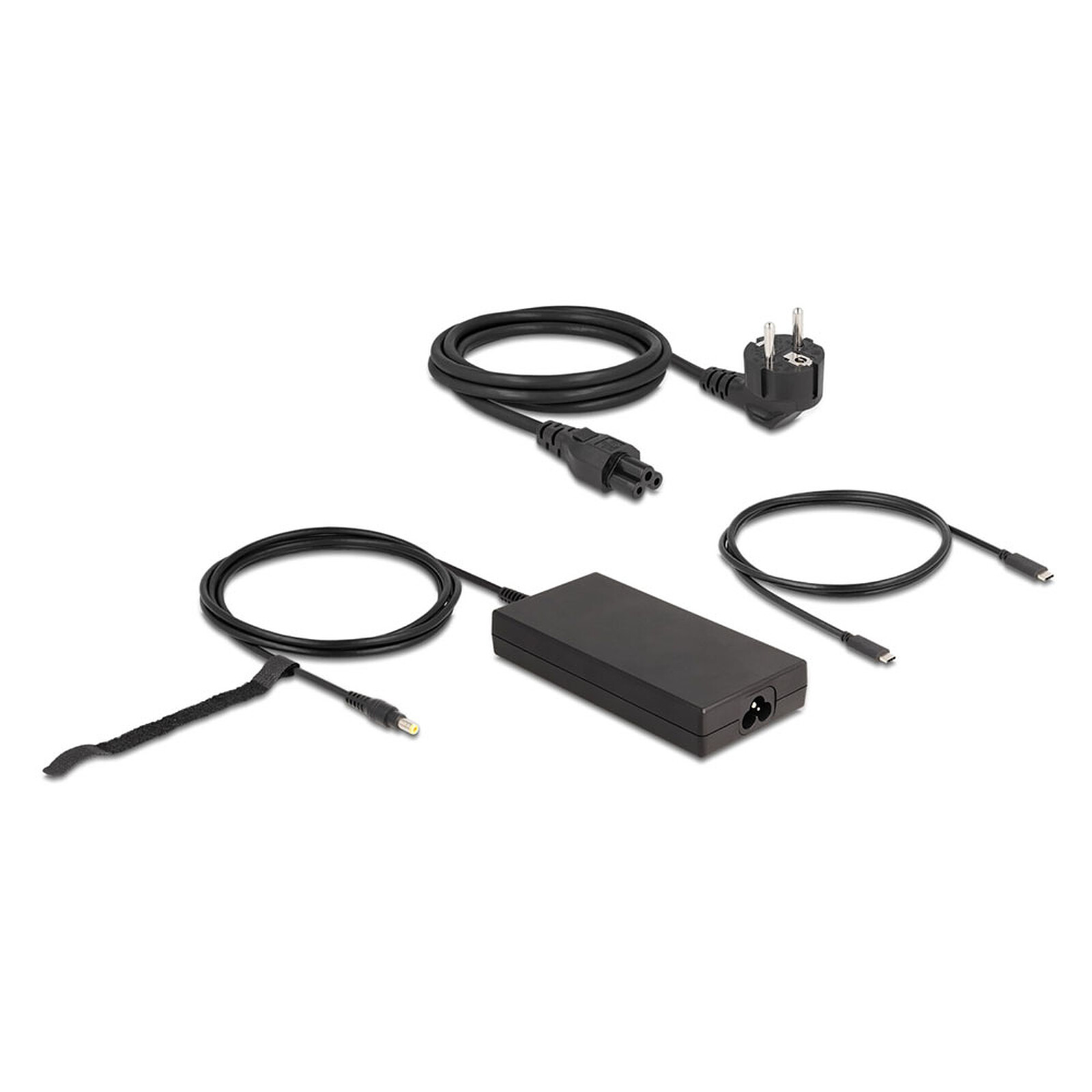 Estación de carga USB Type-C Triple con DisplayLink