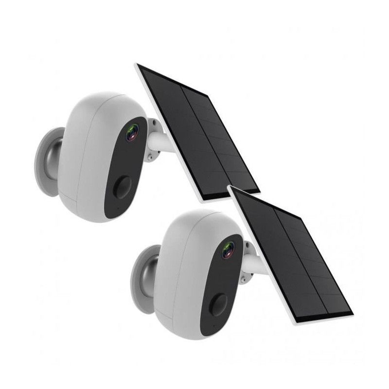 Chacon 2-Camera Solar Panel - 2-IPCAM-BE03-PS - Outdoor WiFi