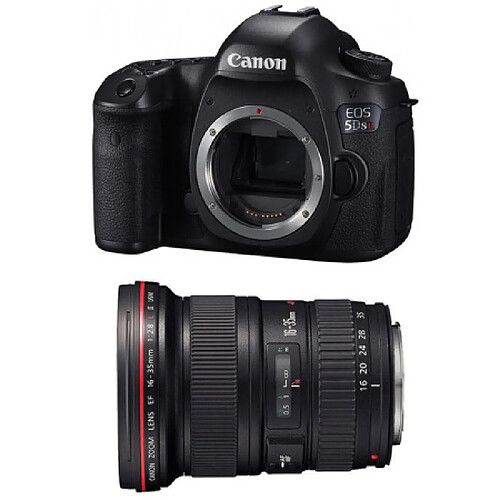 Canon EOS 5DS R 50,6 millions de pixels + Objectif EF 16-35 mm f/2,8 L III USM