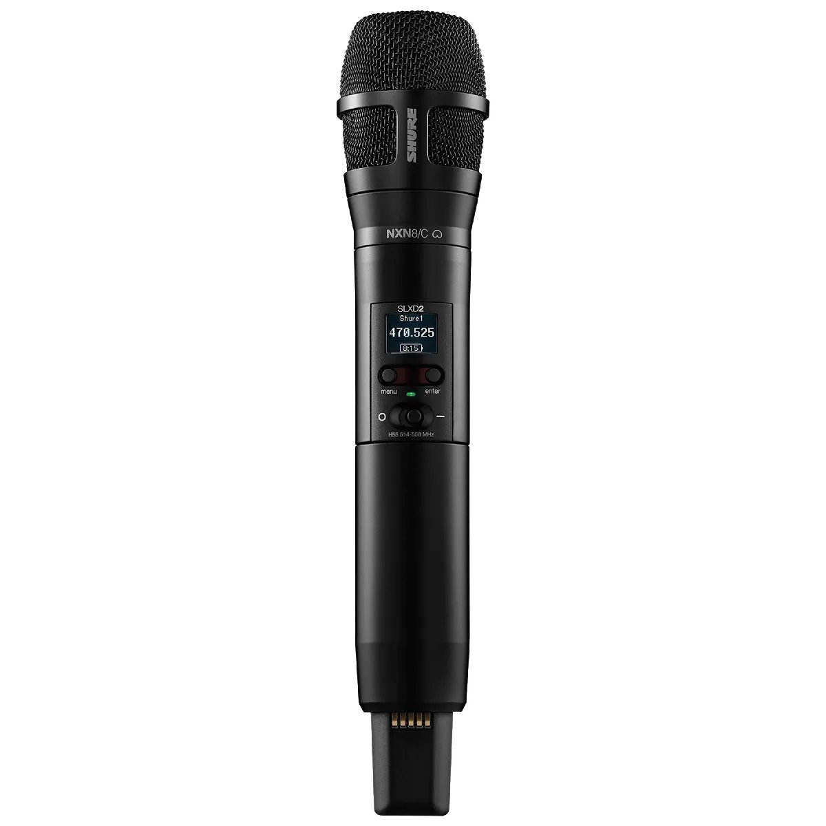 Micrófono inalámbrico Shure SLXD2 N8CB - Captador cardioide - Banda de frecuencia G59 (470-514 MHz)