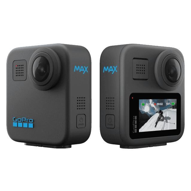 GoPro MAX 360 - Pocket 5.6K/30fps 360° Camera - Wi-Fi, Bluetooth - Waterproof to 16ft (5m)