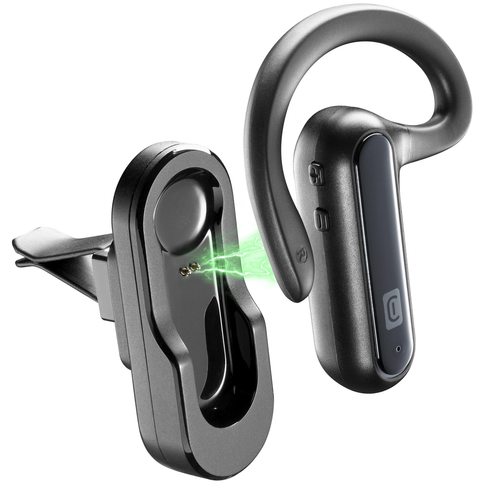 Cellularline Mono Bluetooth Earbud with Car Mount