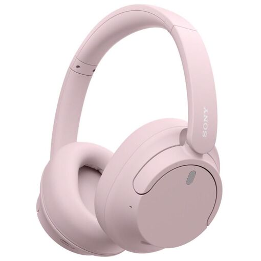 Casques Sony WH-CH720N avec micro - circum-aural - Bluetooth - sans fil, filaire - Suppression active du bruit - jack 3,5mm - rose