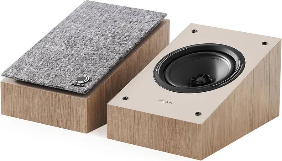 Elipson Horus 6 ATM Surround Speakers (Clear Wood, Pair)
