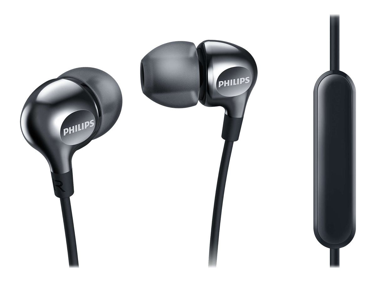 Philips MyJam Vibes SHE3705BK - Wired Earbuds with Microphone - Black