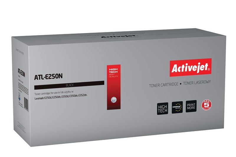 Activejet ATL-E250N Toner Cartridge (Lexmark E250A11E Replacement)