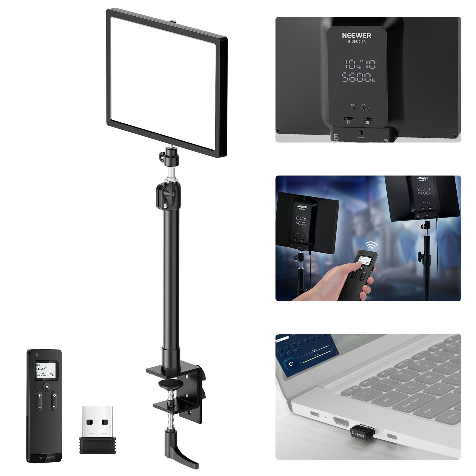 Neewer 25W Streaming Key Light