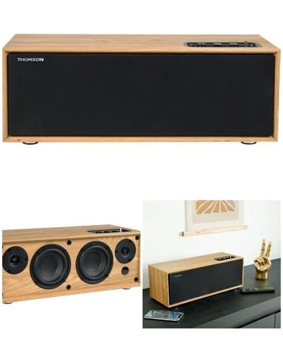 Enceinte Bluetooth THOMSON WS702 - 150W Caisson en Bois