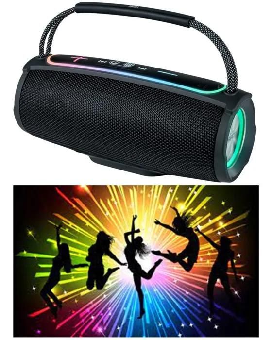 Party Bluetooth Speaker - Mega Bass - 30W - RGB LED Lights - Portable - Shockproof