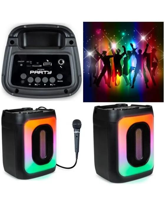 Bigben Bluetooth Speaker - SONO - Portable - 30W - RGB LED Effects - Wired Microphone