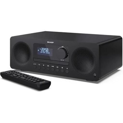 Ensemble audio domestique Sharp XL-B720D(BK), 30 W Noir
