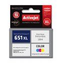 Activejet AH-651CRX Ink Cartridge (HP 651 Alternative, Premium, 18ml, Color)